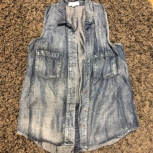 Cloth & Stone Denim Button-Down